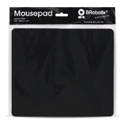Mouse Pad Ultra Delgado Negro con Bolsa  BROBOTIX 497264