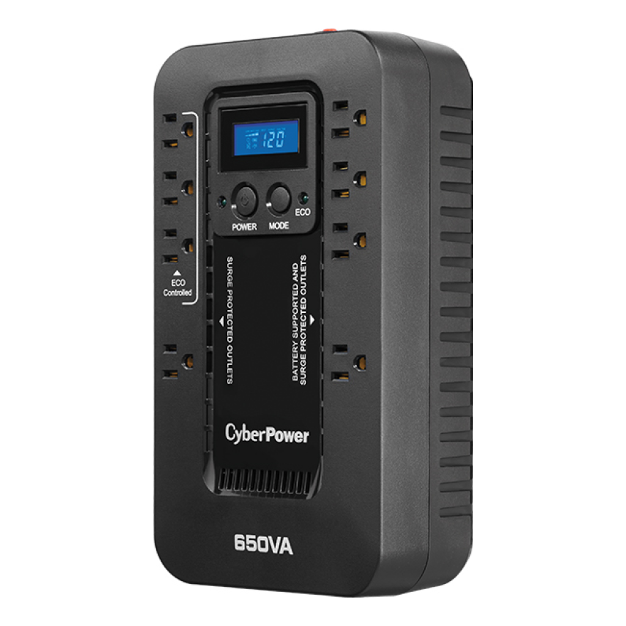 UPS CyberPower EC650LCD 650 VA 390 W