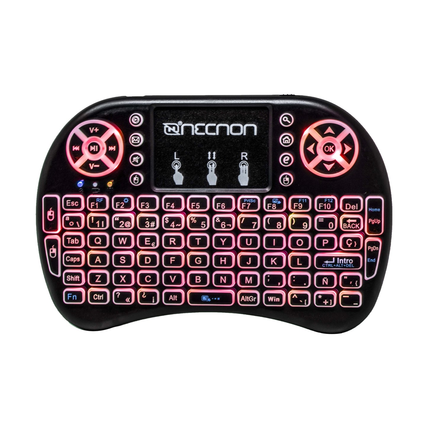 Control Remoto con Mousepad y Teclado NECNON NCR-01