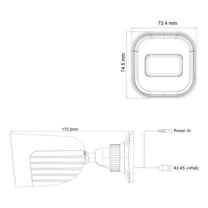 Cámara Bala  PROVISION-ISR I2-320IPBN-36