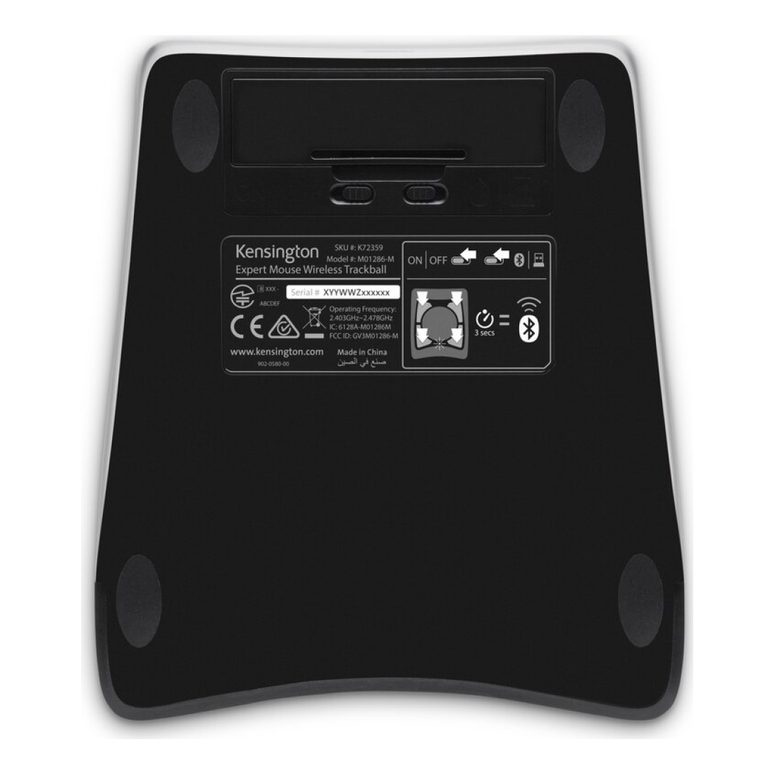 Trackball Inalámbrico  KENSINGTON K72359WW