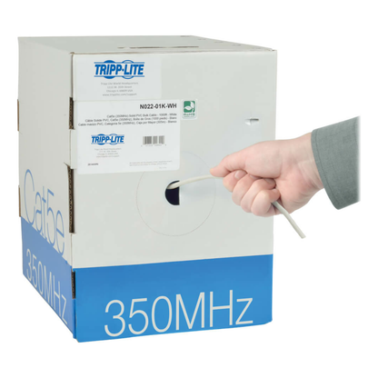 Bobina de Cable  UTP TRIPP-LITE N022-01K-WH