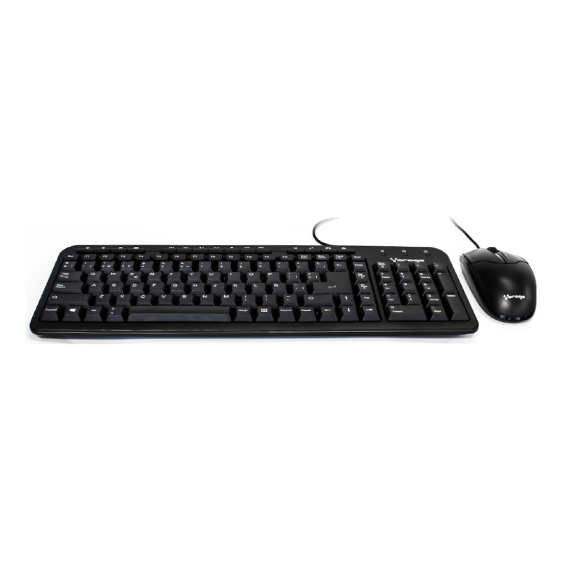 Kit de Teclado y Mouse VORAGO KM-105 1000 DPI