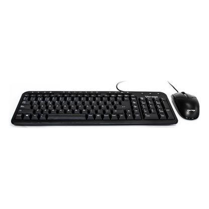 Kit de Teclado y Mouse VORAGO KM-105 1000 DPI