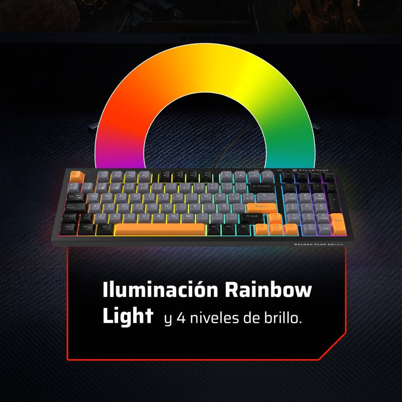 Teclados Gaming Balam Rush KG480