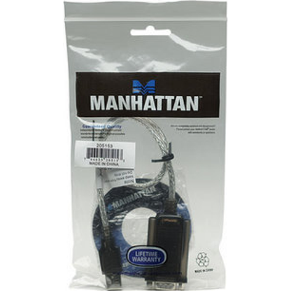 Convertidor de USB a Serial MANHATTAN 205153