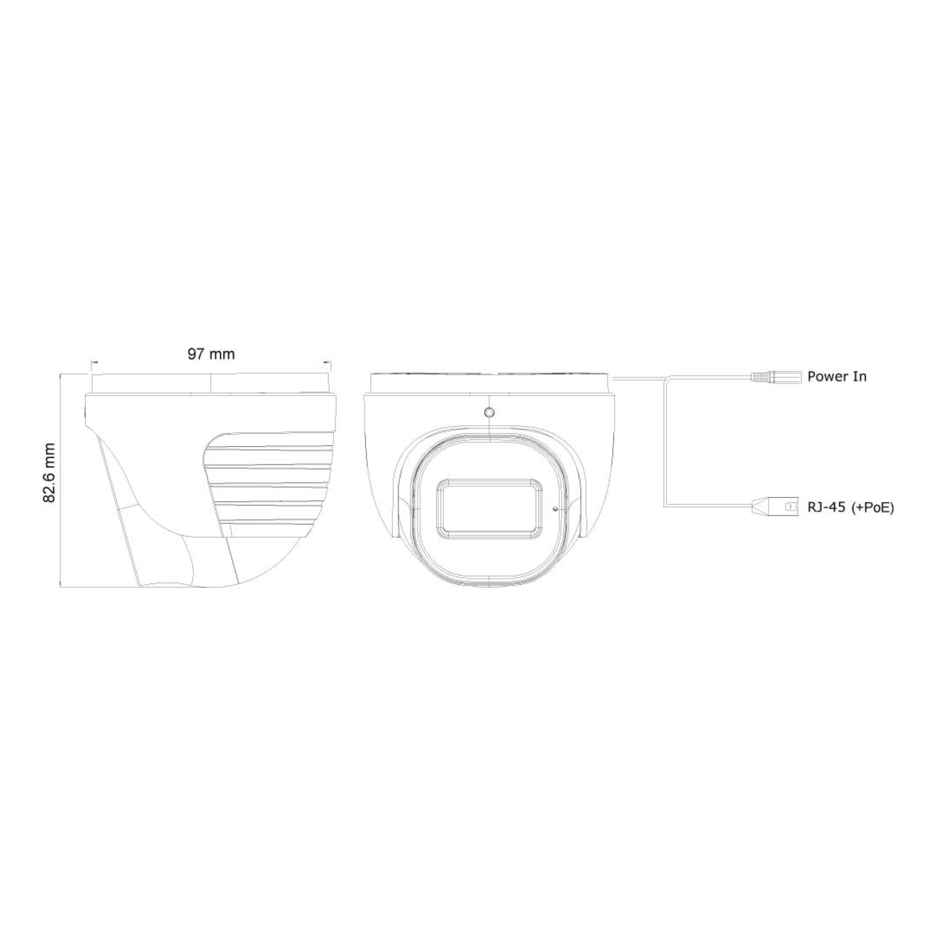 Cámara Domo PROVISION-ISR DI-320IPSN-28-V4