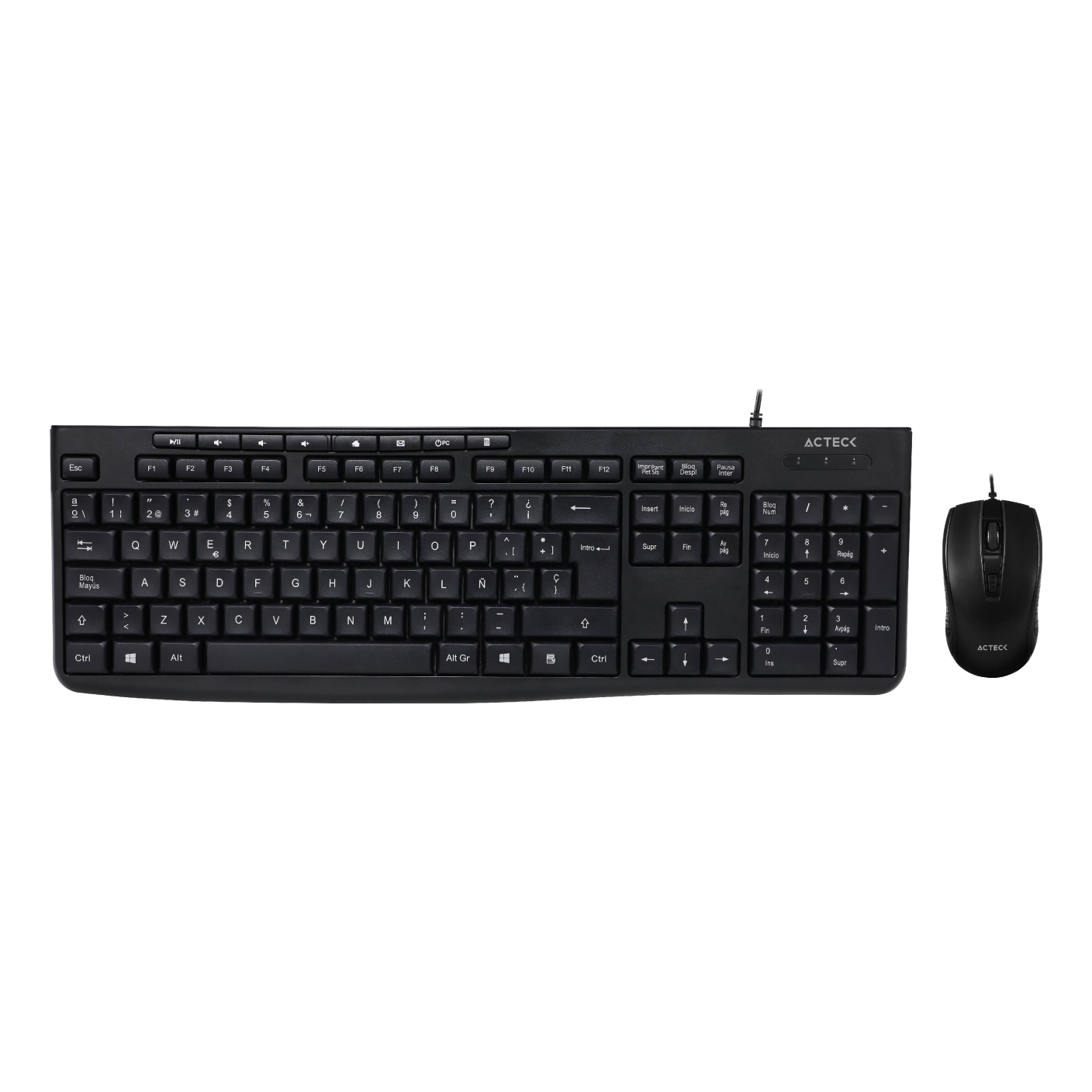 Kits para Teclado y Mouse ACTECK Essential Series