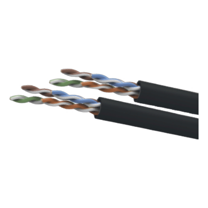 Cable UTP WAM CAT5e-OUTDOOR-NEGRO