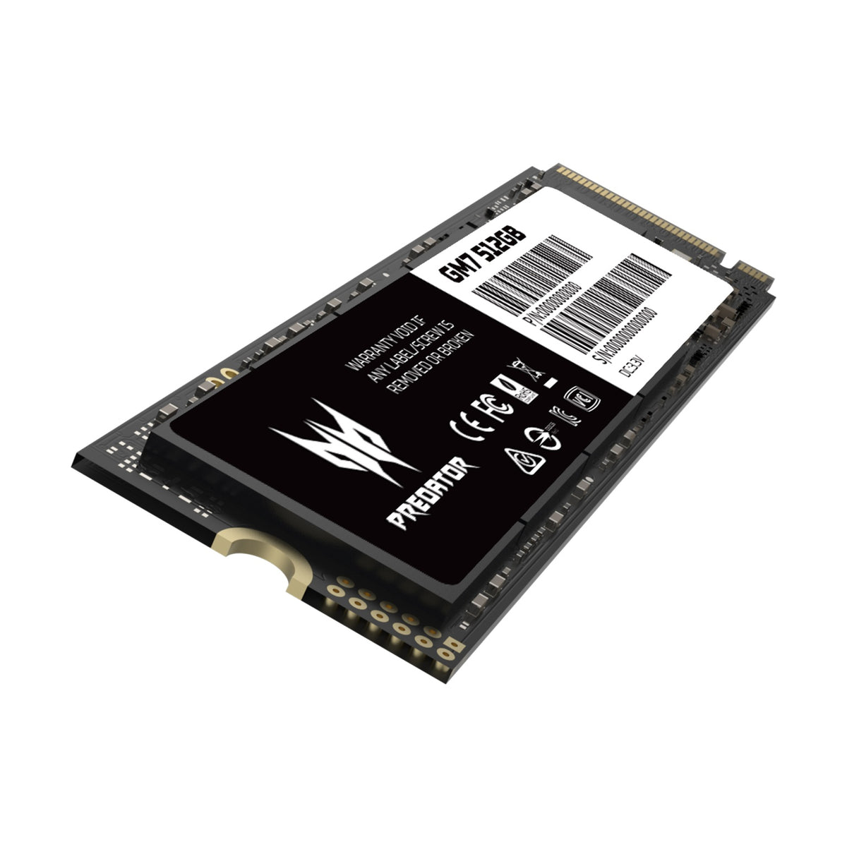 SSD NVMe Acer GM7 512 GB (BL.9BWWR.117)