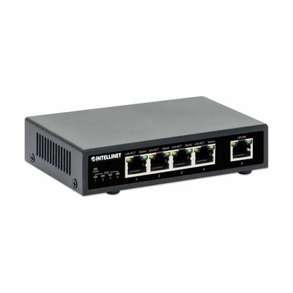 Switch PoE+ con 5 Puertos Gigabit INTELLINET 561839