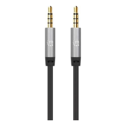 Cable Auxiliar de Audio Estéreo 3.5 mm MANHATTAN 356015