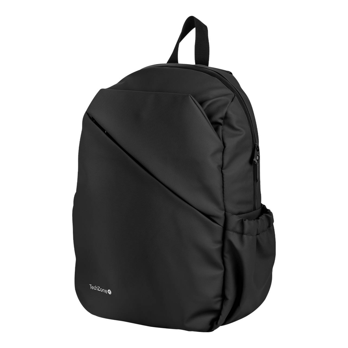 Mochila TECHZONE TZLBP29-N para 16 pulgadas Poliéster resistente a salpicaduras Negro