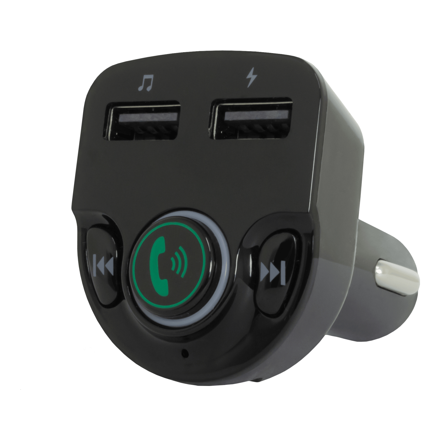 Transmisor BT Doble puerto USB PERFECT CHOICE PC-331148
