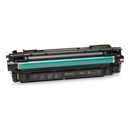 Tóner HP Original 655A Amarillo – Para M652, M653, M681 (CF452A)