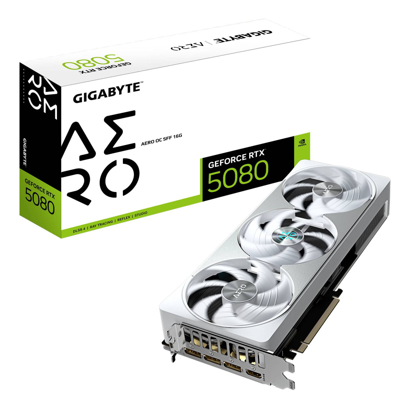 Tarjetas de Video GIGABYTE GV-N5080AERO OC-16GD