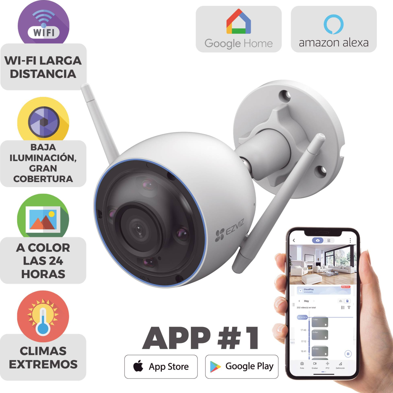 Cámara Bala  EZVIZ H3 3K