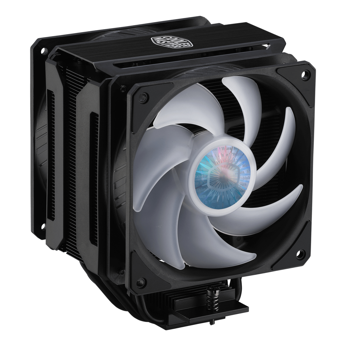 Disipador Cooler Master MasterAir MA612 Stealth ARGB de 120 mm, 650-1800 RPM (MAP-T6PS-218PA-R1)