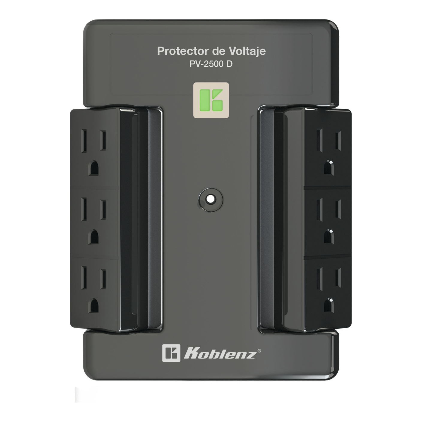 Protector de voltaje, 2500 VA /2000 W, 6 cont KOBLENZ PV-2500 D