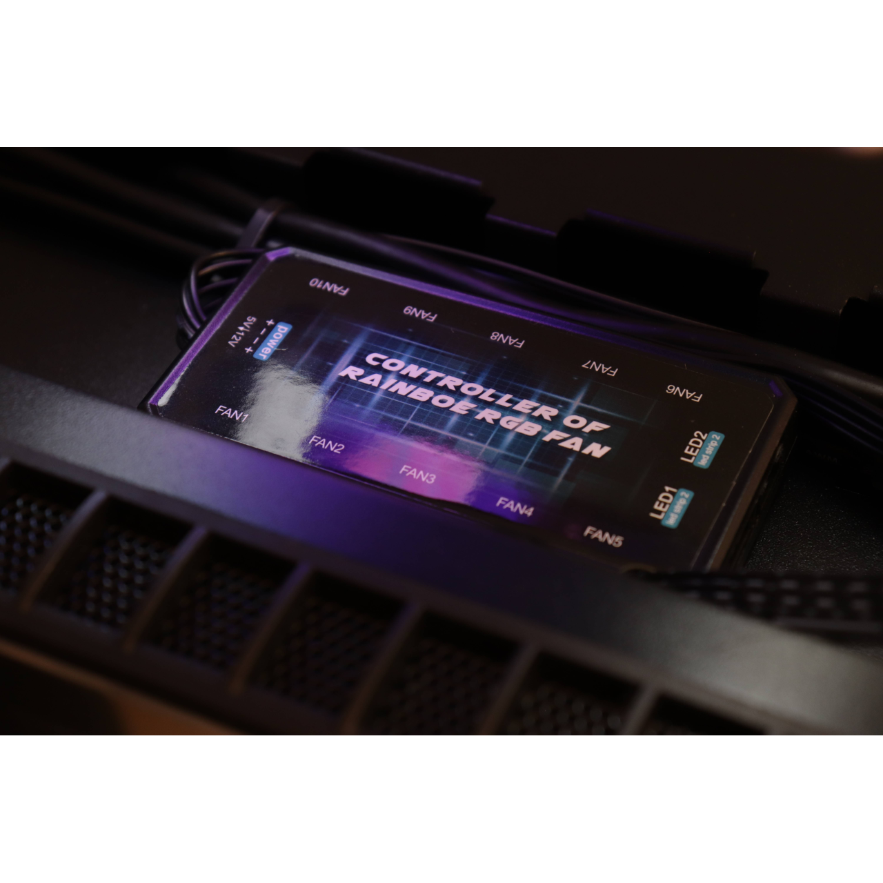 Gabinete Gaming Naceb Technology HYDRA Crystal Case