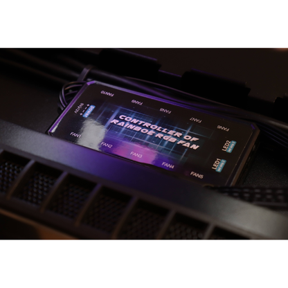 Gabinete Gaming Naceb Technology HYDRA Crystal Case