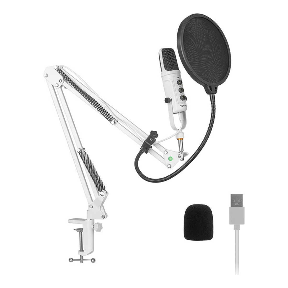 Micrófono Condensador Kit para Streaming Yeyian YSA-UCHQ-02