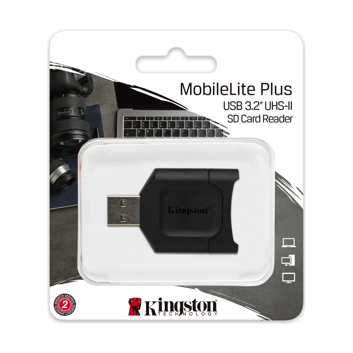 Lector de Memorias Kingston Technology MobileLite Plus SD USB 3.2 Gen 1