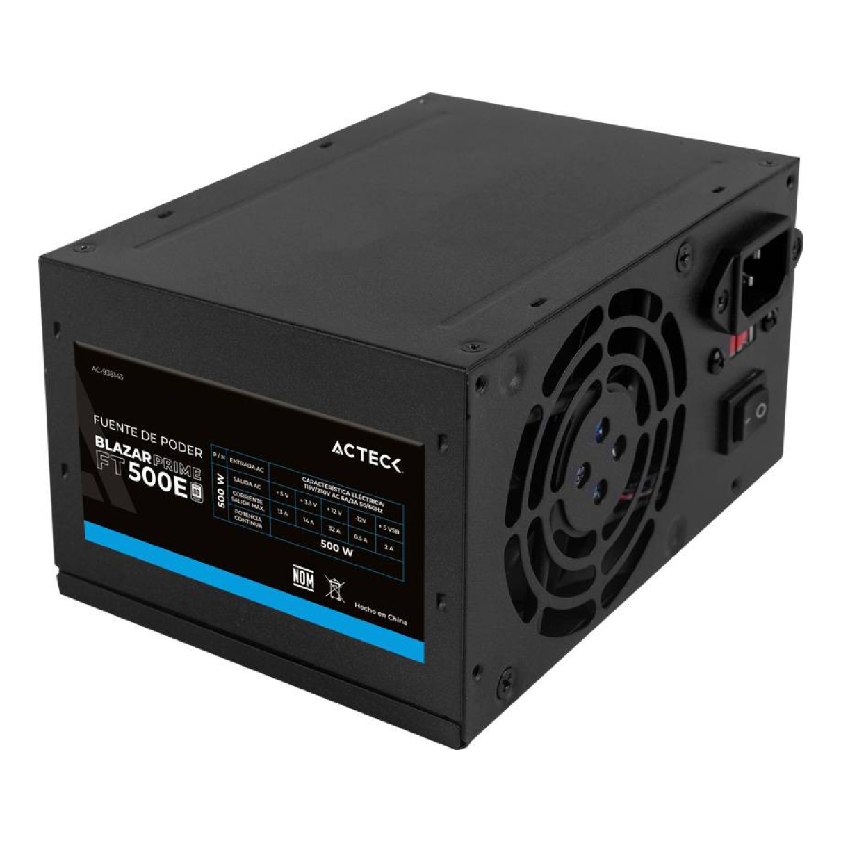 Fuente de poder ACTECK AC-938143