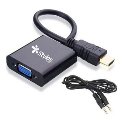 Convertidor VGA a HDMI Stylos STACHV1B