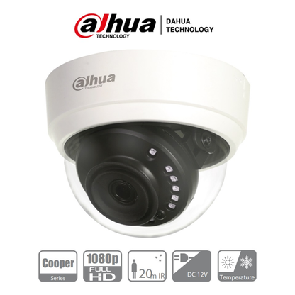 Cámara Domo Dahua Technology DH-HAC-D1A21N-0280B