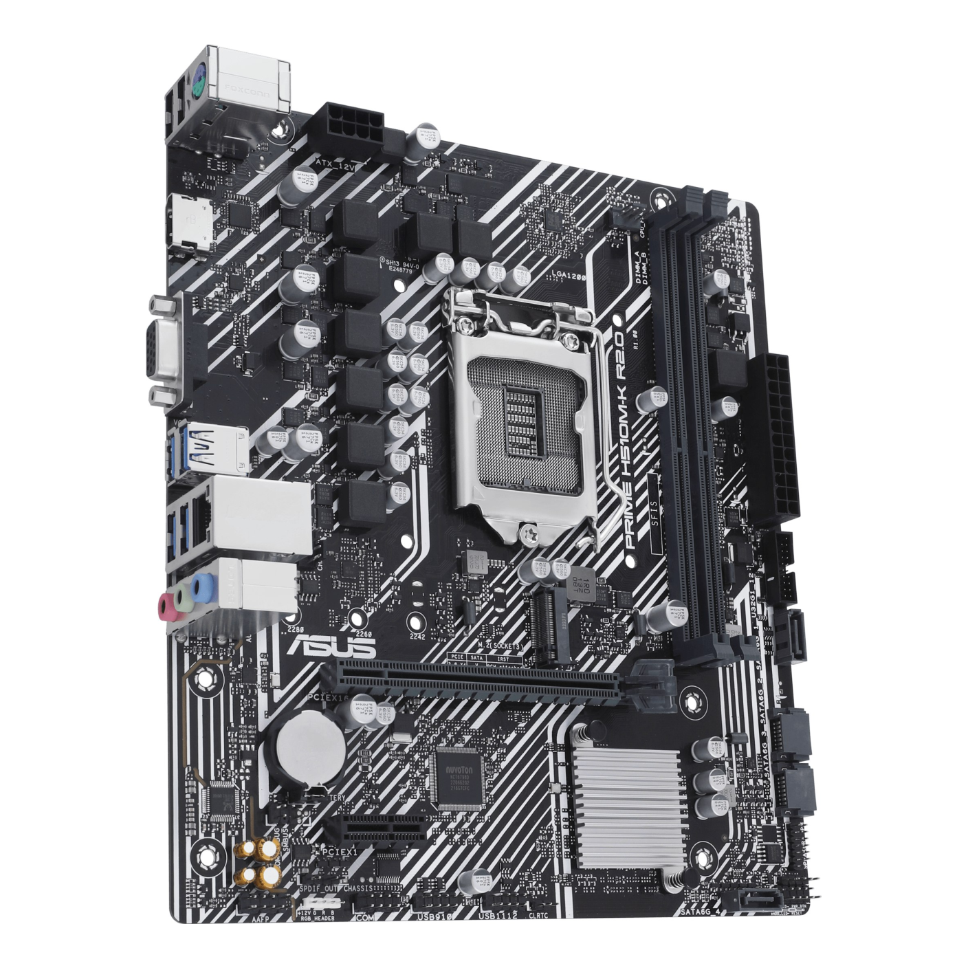 Motherboard ASUS PRIME H510M-K R2.0 H470 Socket LGA1200 Micro-ATX DDR4 (90MB1E80-M0EAY0)