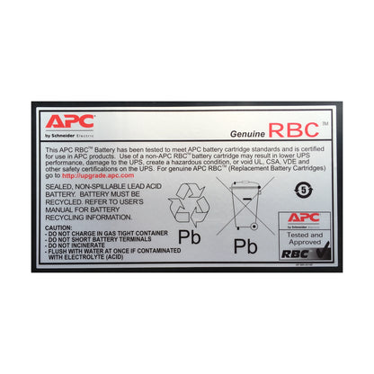 Cartucho de batería  APC APCRBC118