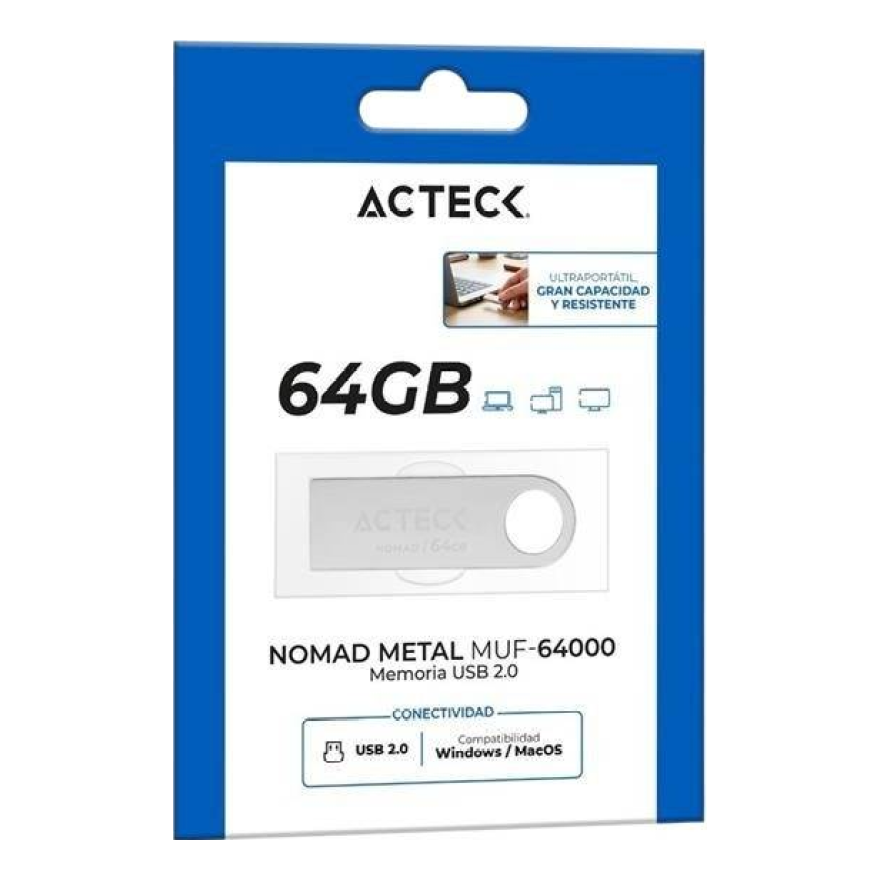 Memorias USB ACTECK MUF-64000