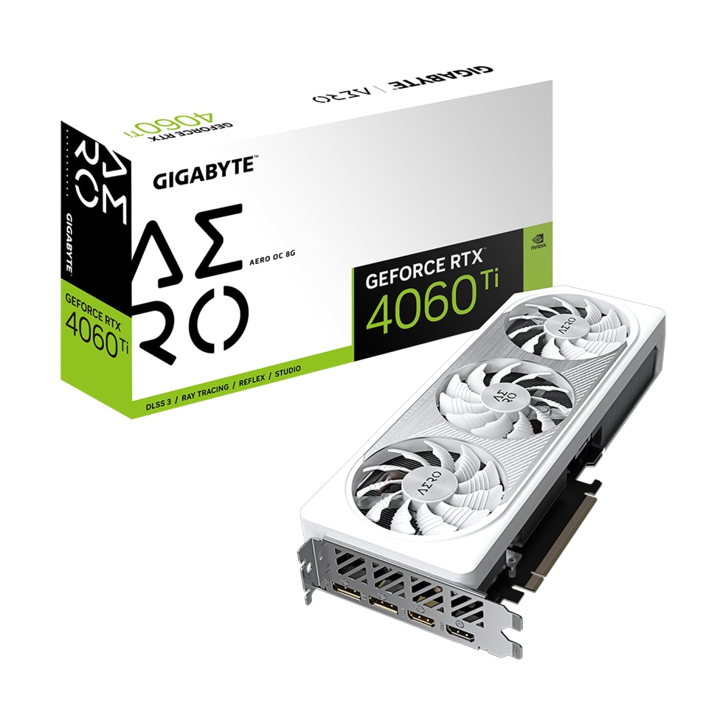 Tarjeta de video GIGABYTE GV-N406TAERO OC-8GD