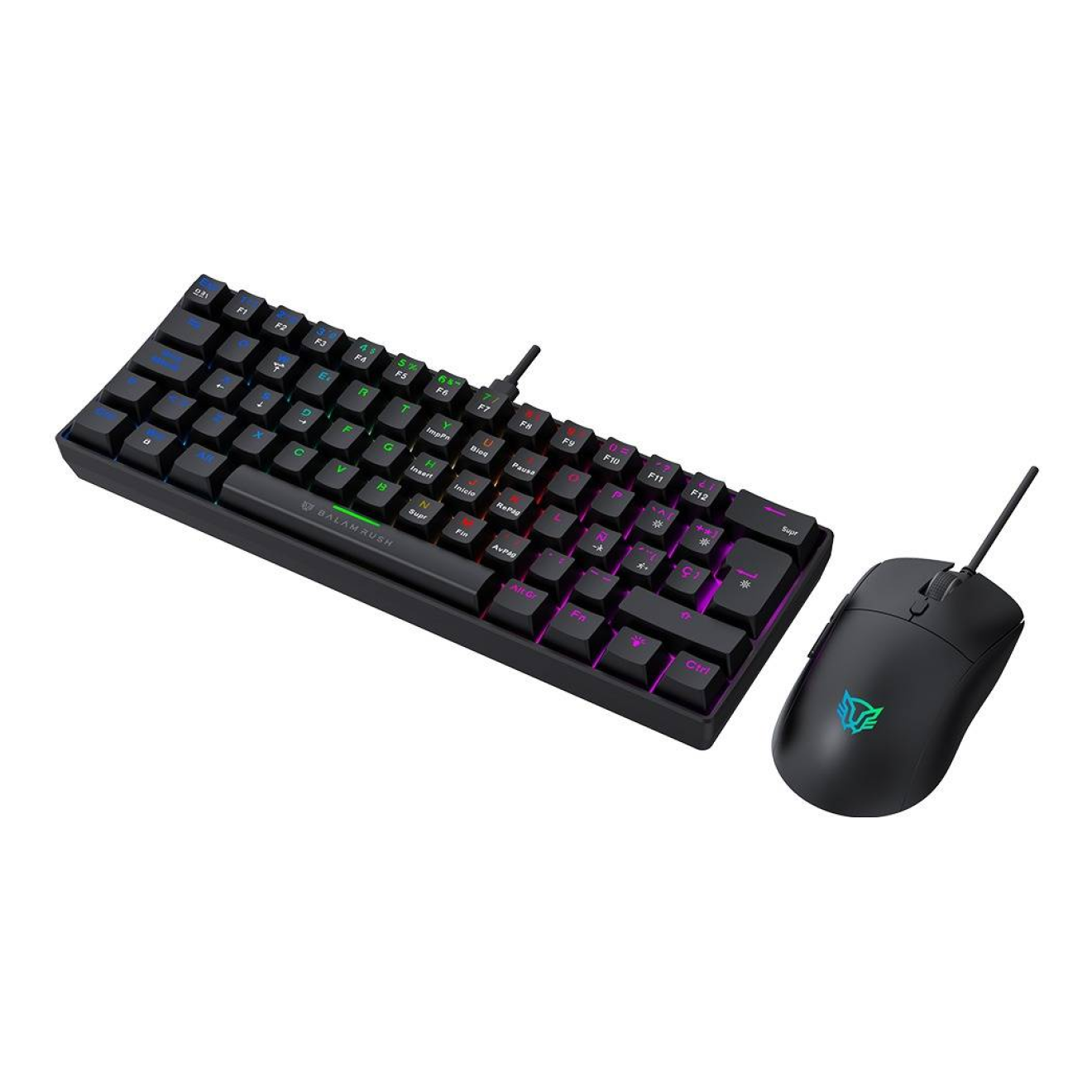 Kits de Teclado y Mouse Gaming Balam Rush Fusion Vanguard CKG660