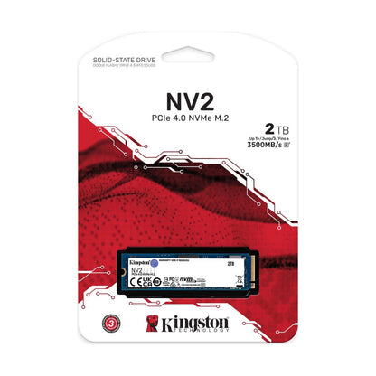 SSD M.2 2280 NVMe Kingston Technology NV2 2 TB PCIe 4.0 x4 3500/2800 MB/s (SNV2S/2000G)