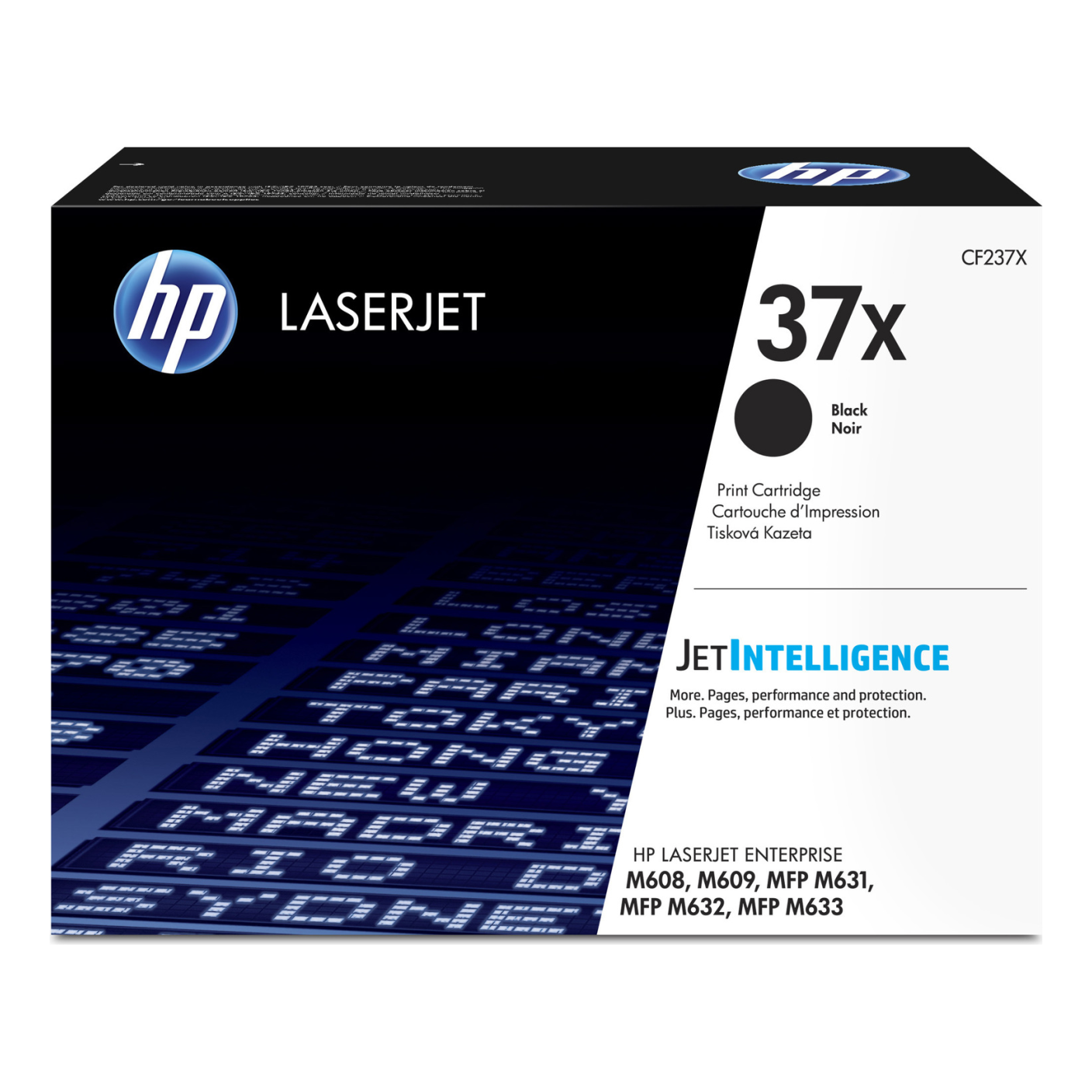 Tóner HP Original 37X Negro – Para LaserJet Pro M501, LaserJet Enterprise M506, LaserJet Enterprise MFP M527 (CF237X)
