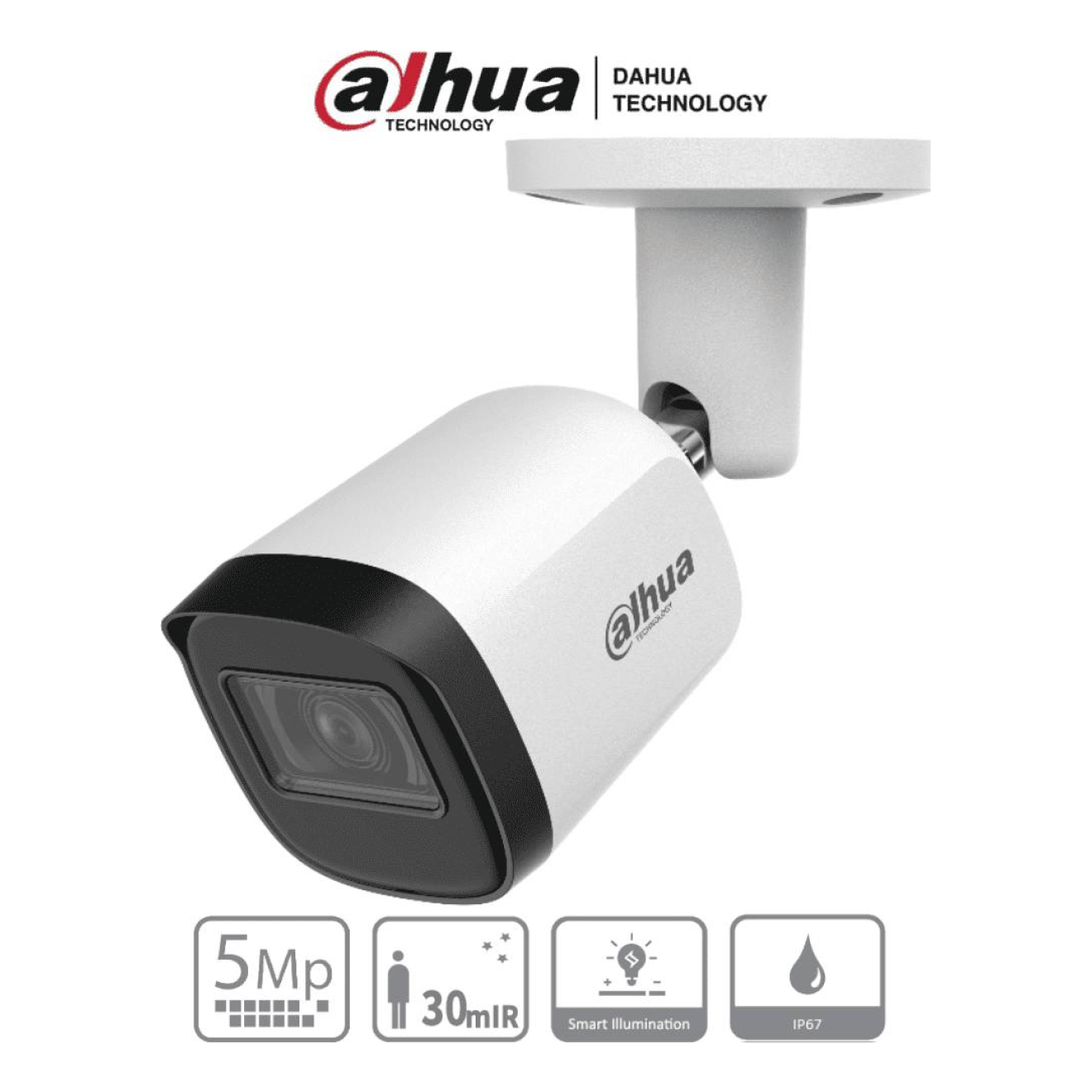 Cámara Bala Análoga  Dahua Technology DH-HAC-B2A51N-0280B-S2