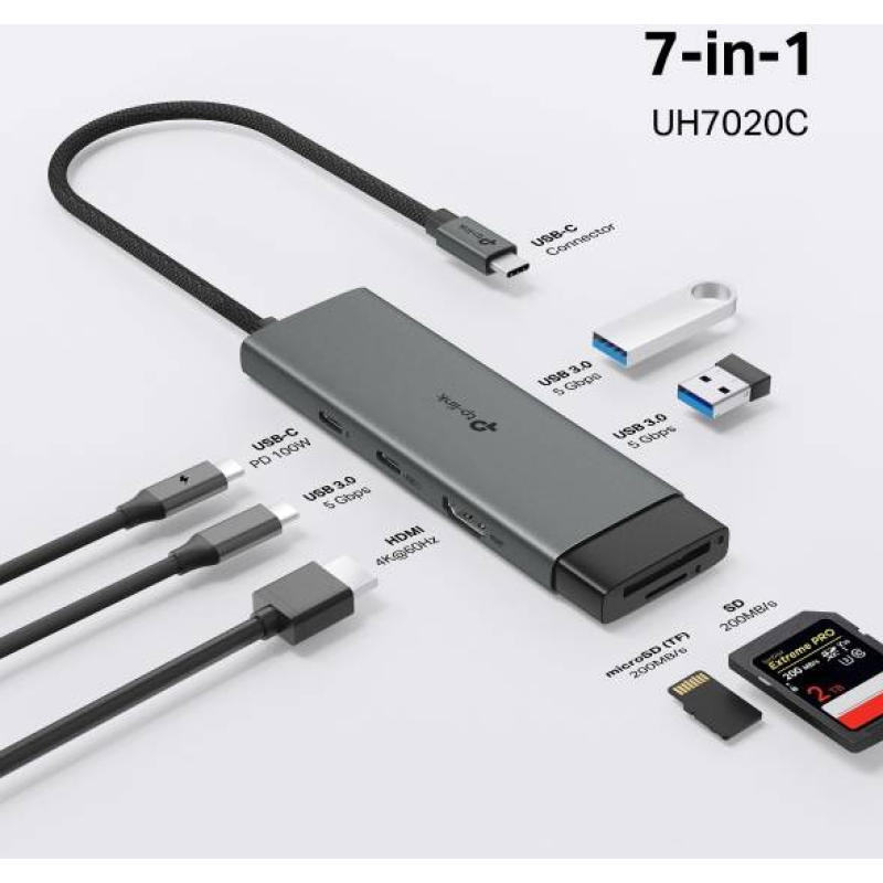 Concentradores Hub TP-LINK UH7020C