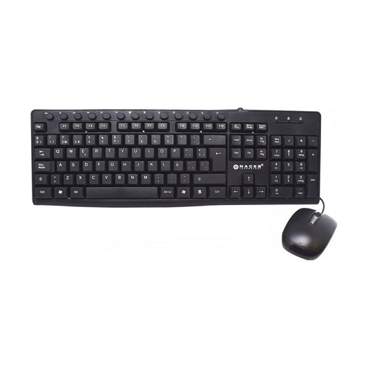 Kit de Teclado y Mouse Naceb Technology -