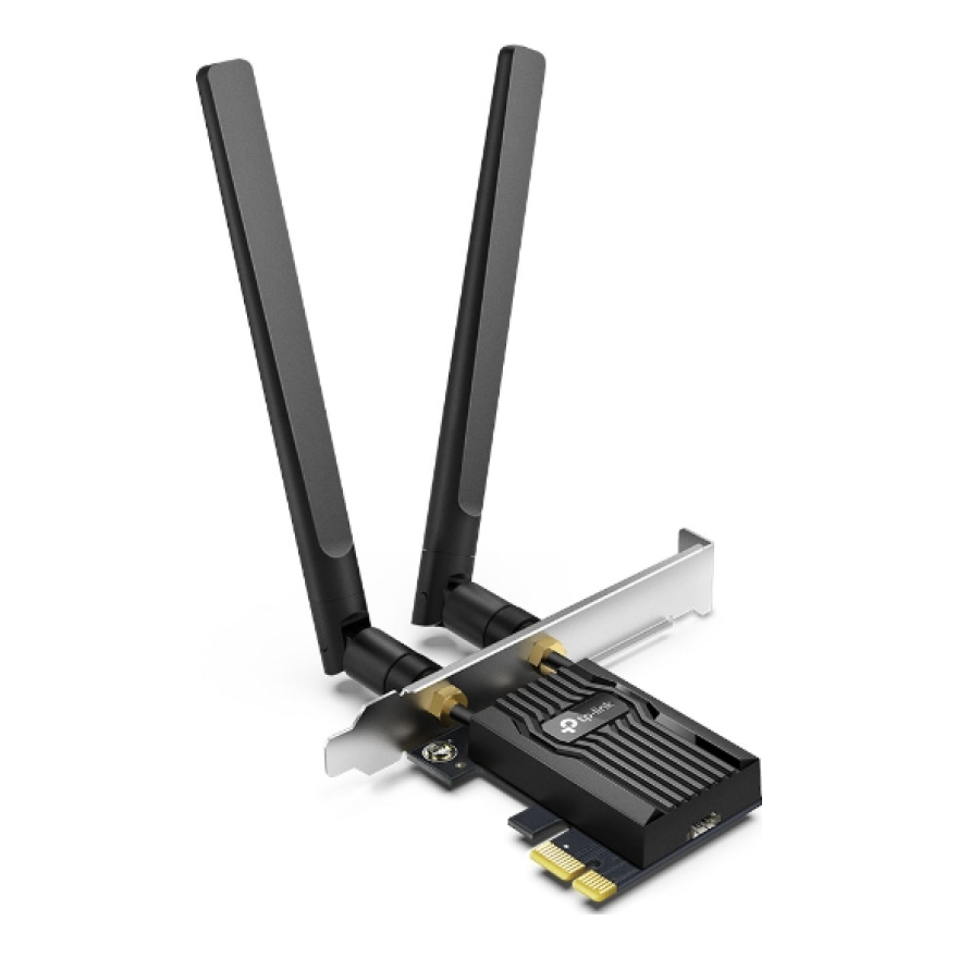 Tarjeta PCIe Wi-Fi 6 y Bluetooth TP-LINK Archer TX55E, AX3000 (Archer TX55E)