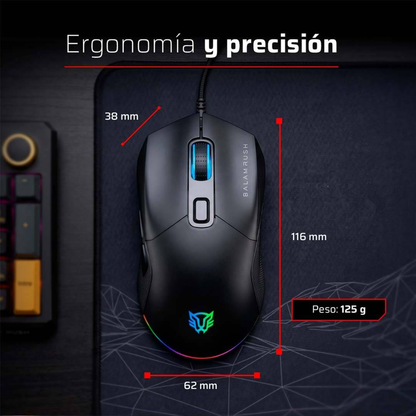 Mouse Gaming Balam Rush