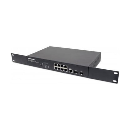 Switch INTELLINET  Administrable Gigabit Ethernet de 8 puertos PoE+ con 2 puertos