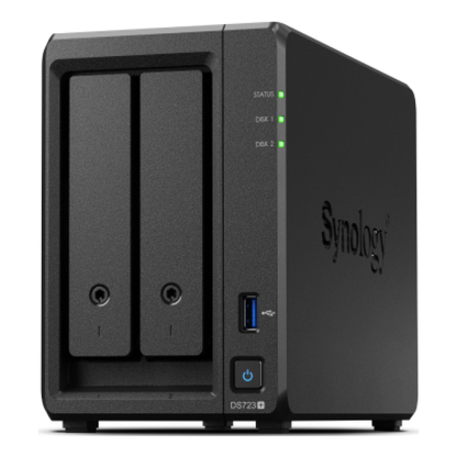Servidor NAS SYNOLOGY DiskStation DS723+ de 2 Bahías
