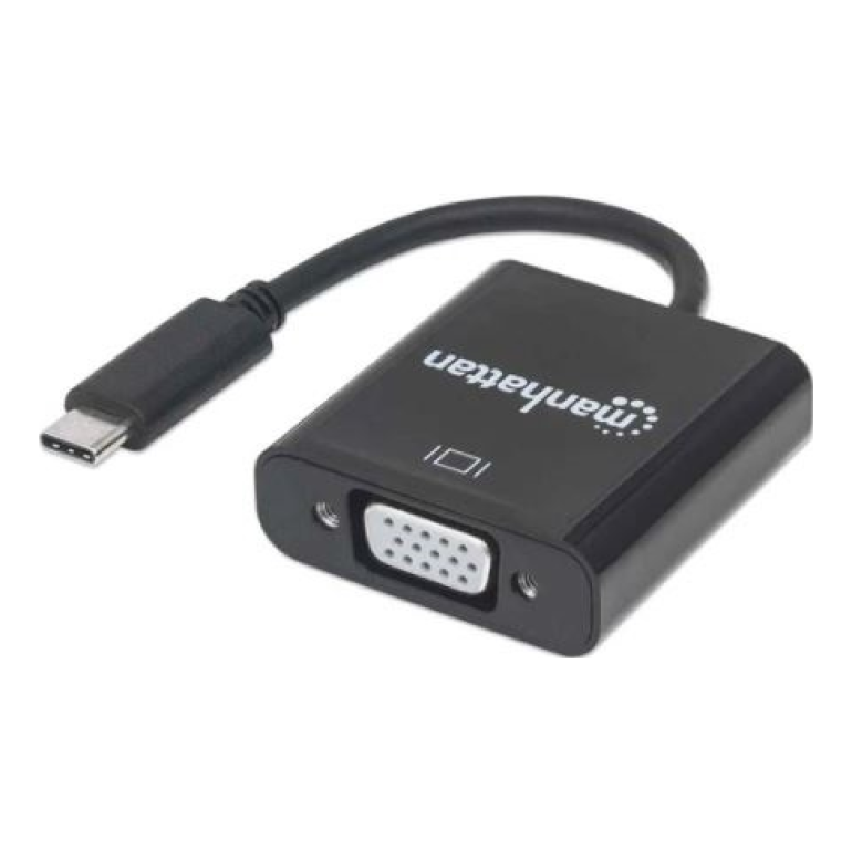 Convertidor USB C a VGA MANHATTAN 151771