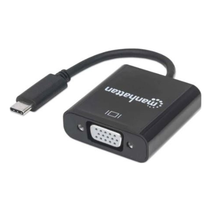 Convertidor USB C a VGA MANHATTAN 151771