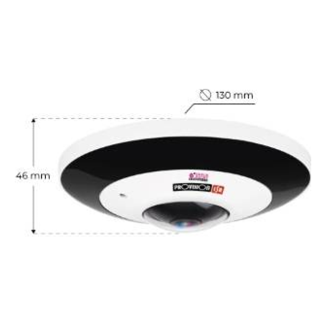 Cámara domo IP PROVISION-ISR FEI-360IPN-V3