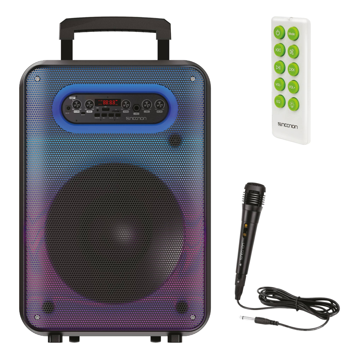 Bocina NECNON NB-12F