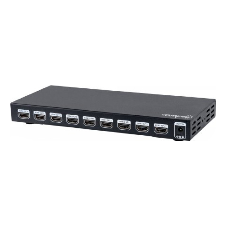 Video Splitter HDMI 4K MANHATTAN de 8 puertos