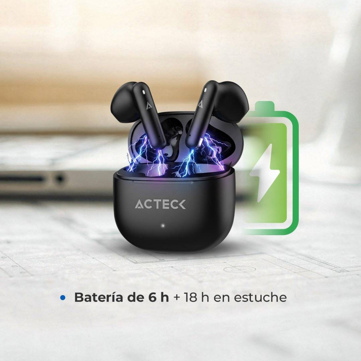 Audífonos ACTECK Flow AIR EF590